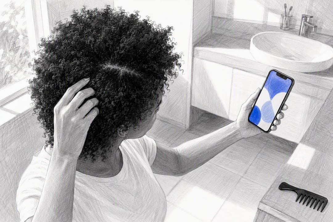 Soins cheveux crépus : ce que révèle l'analyse capillaire par IA