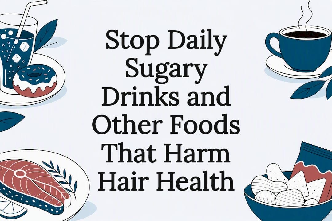 Stop Daily Sugary Drinks and Other Foods That Harm Hair Health