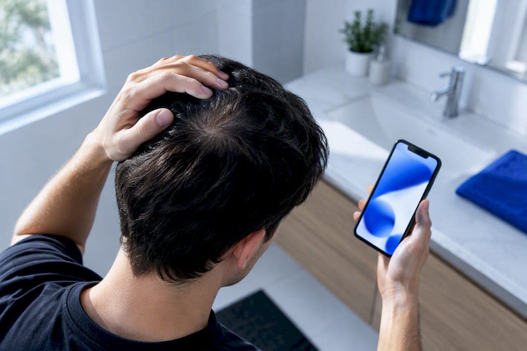 Evaluación online de caída del cabello: qué revela y qué no