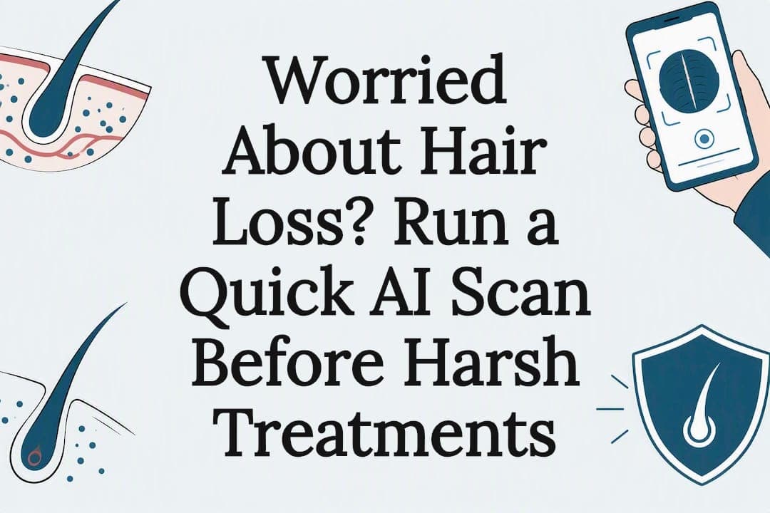 Worried About Hair Loss? Run a Quick AI Scan Before Harsh Treatments