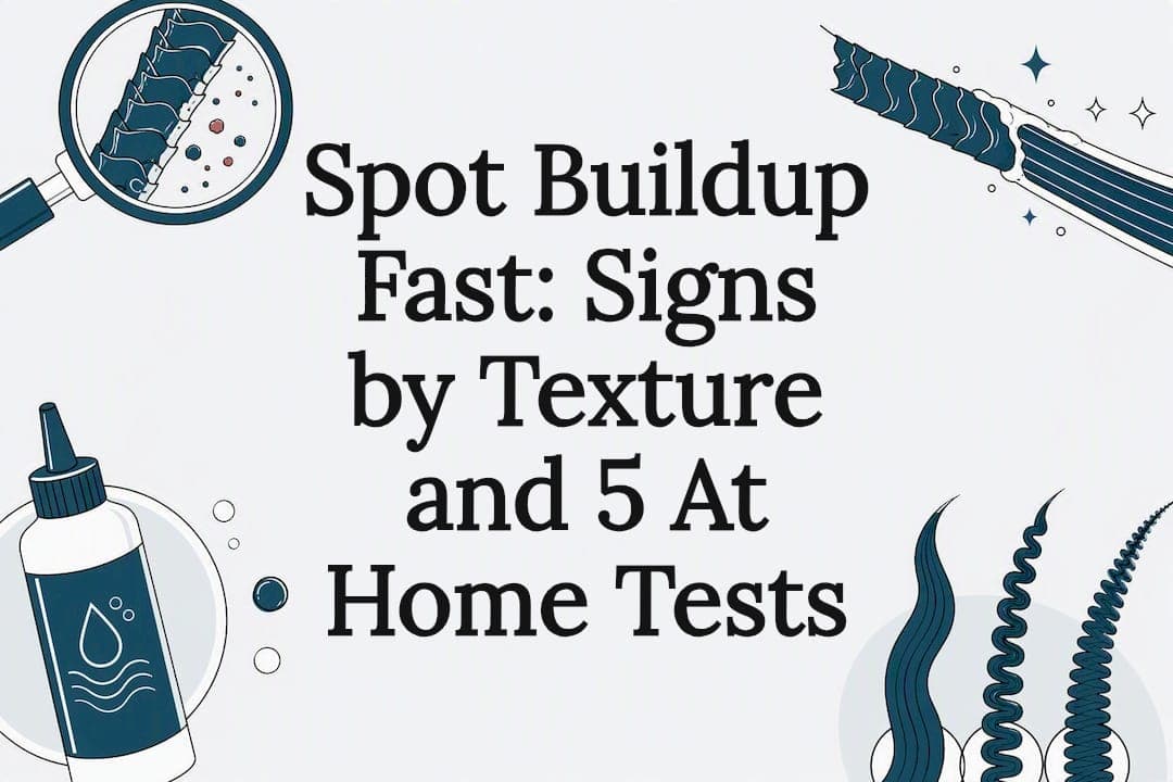 Spot Buildup Fast: Signs by Texture and 5 At Home Tests