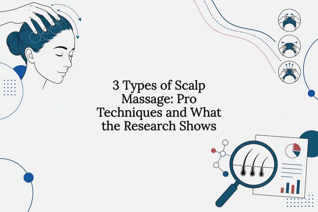 3 Types of Scalp Massage: Pro Techniques and What the Research Shows