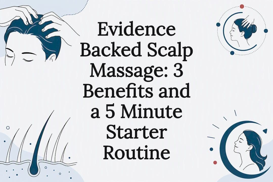 Evidence Backed Scalp Massage: 3 Benefits and a 5 Minute Starter Routine