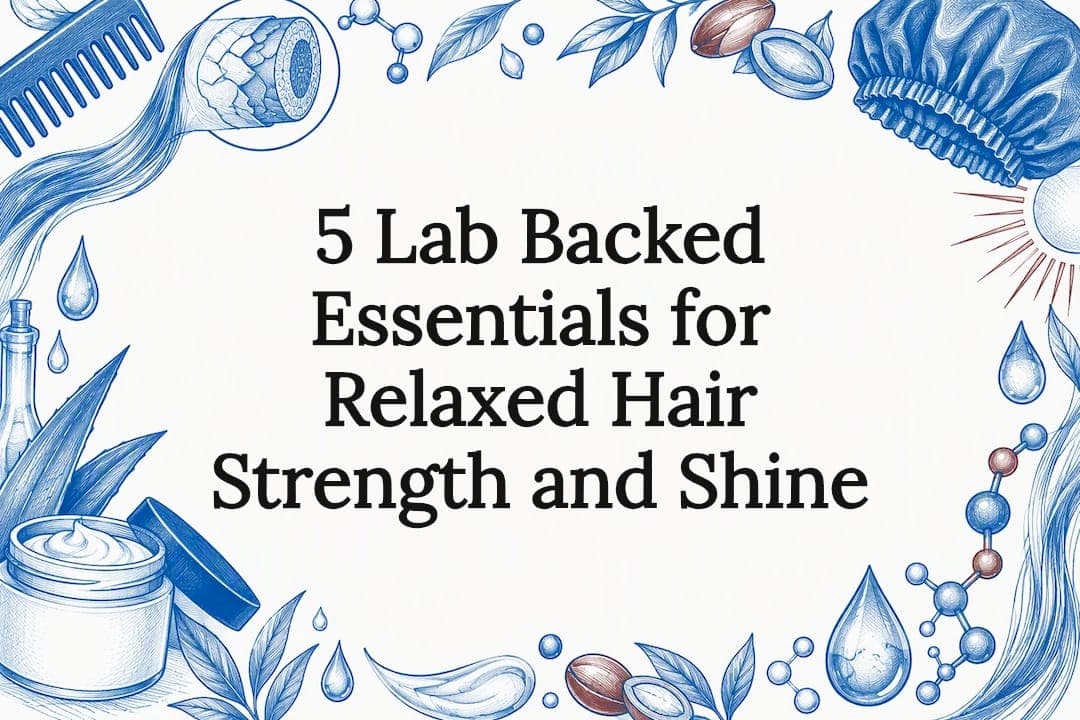5 Lab Backed Essentials for Relaxed Hair Strength and Shine