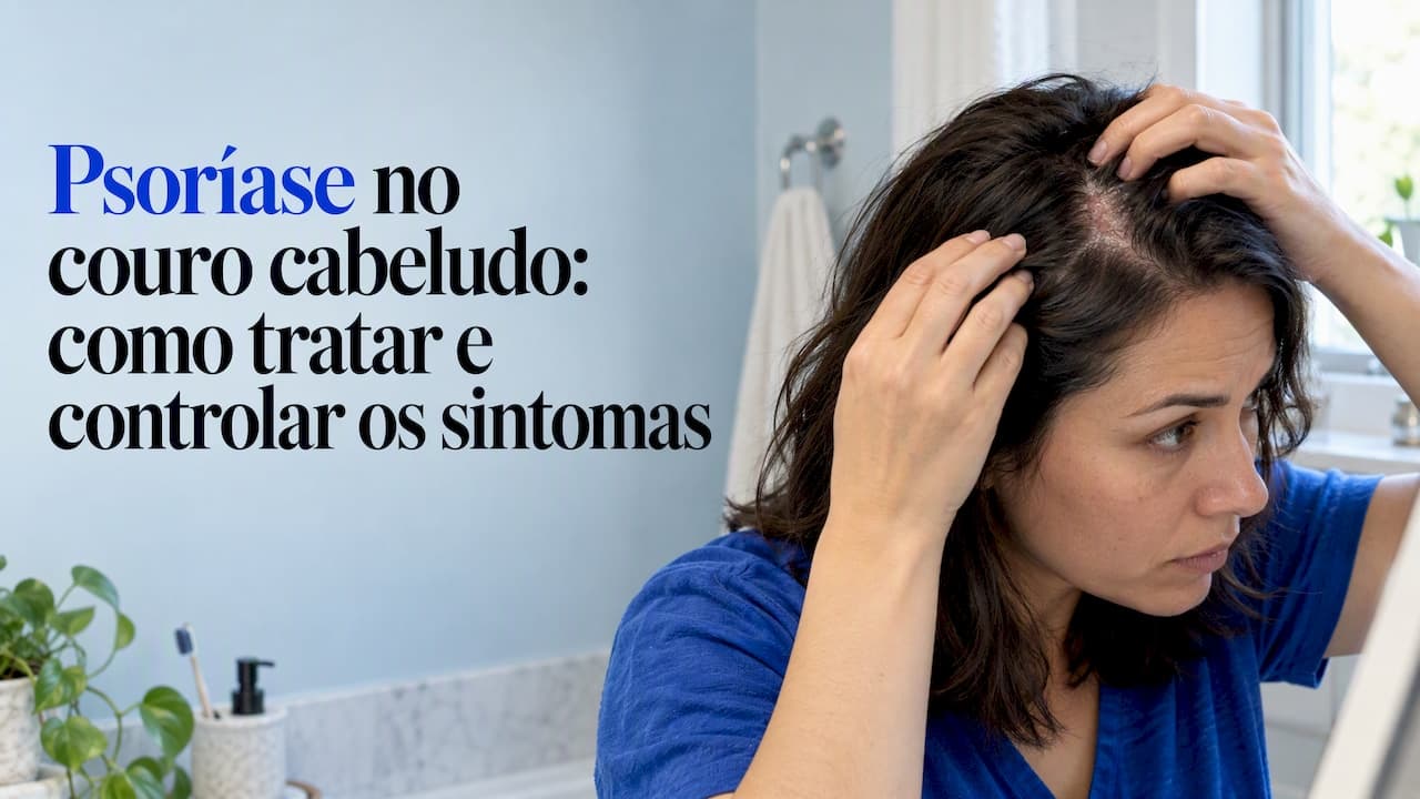 Psoríase no couro cabeludo: como tratar e controlar os sintomas