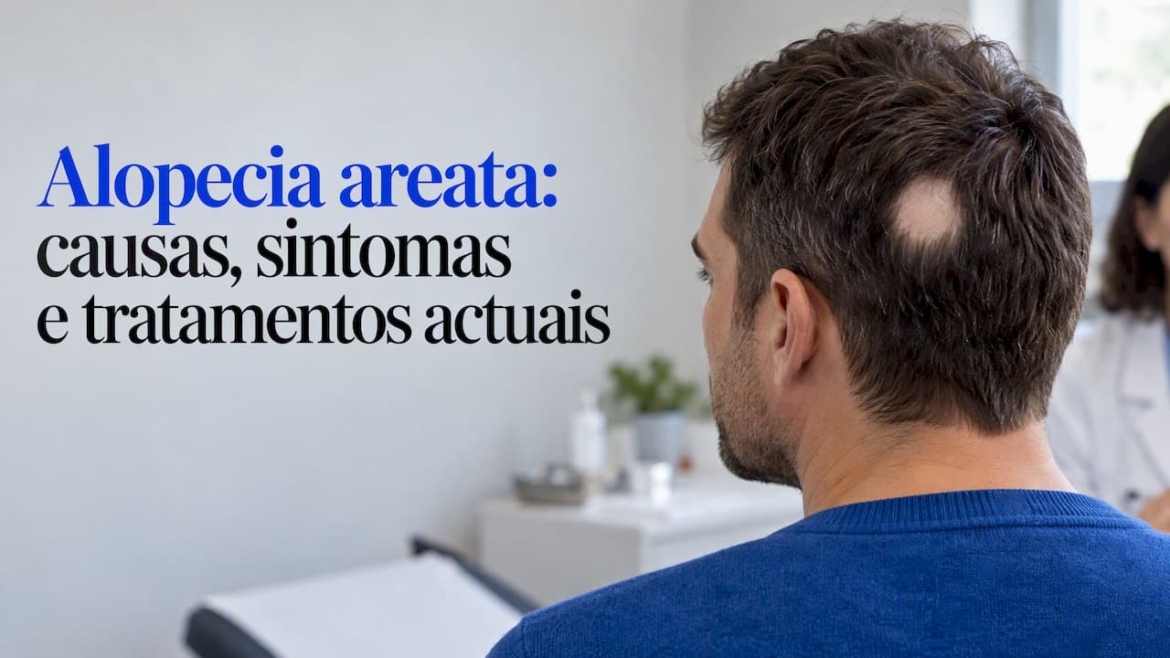 Alopecia areata: causas, sintomas e tratamentos actuais
