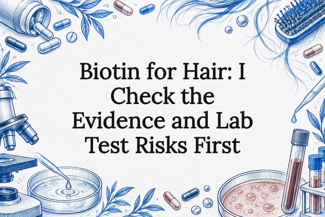 Biotin for Hair: I Check the Evidence and Lab Test Risks First