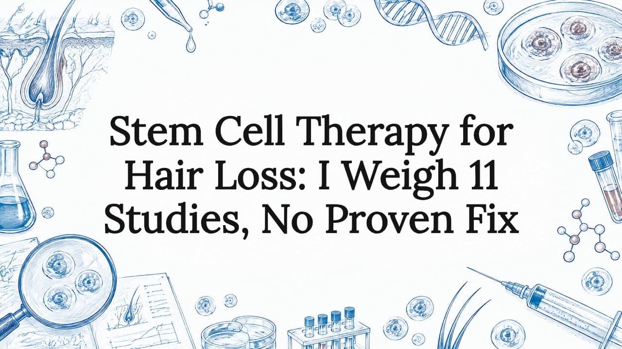 Stem Cell Therapy for Hair Loss: I Weigh 11 Studies, No Proven Fix
