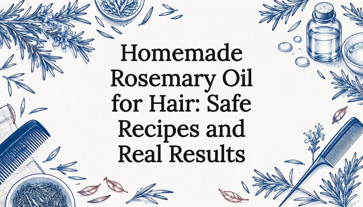 Homemade Rosemary Oil for Hair: Safe Recipes and Real Results