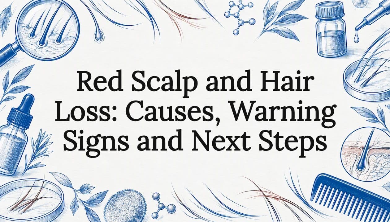 Red Scalp and Hair Loss: Causes, Warning Signs and Next Steps
