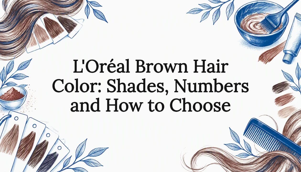 L'Oréal Brown Hair Color: Shades, Numbers and How to Choose